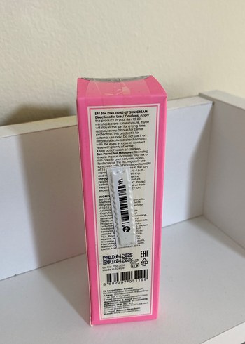 Maru-Derm SPF50+ Pembe Tonlu Güneş Kremi - Görsel 2