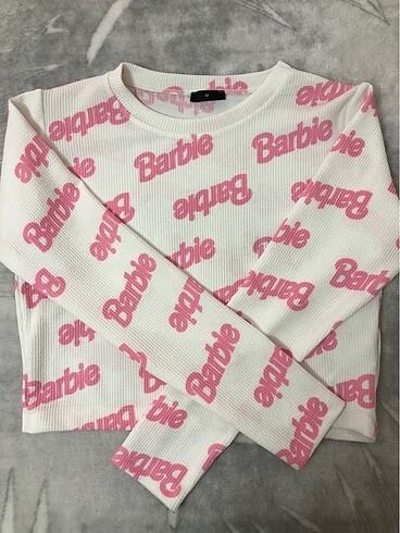 Diğer barbie yazılı crop