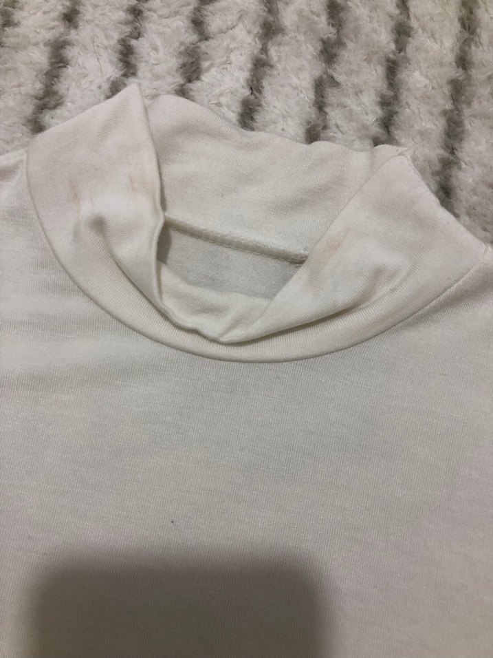 Kadın Beyaz Boğazlı Uzun Kollu Triko - Görsel 2