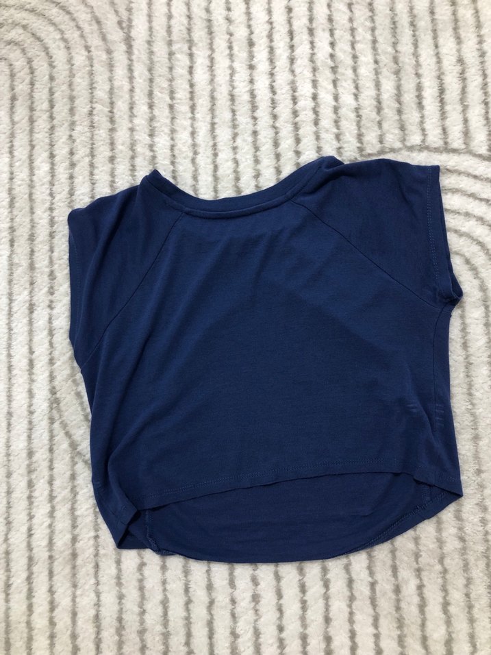 lacivert crop - Görsel 3