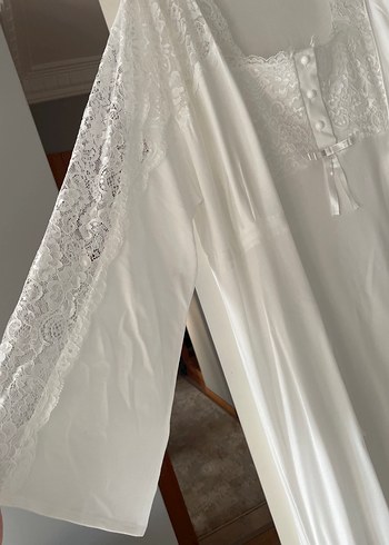 Lohusa sabahlık 2 li takım - Görsel 3