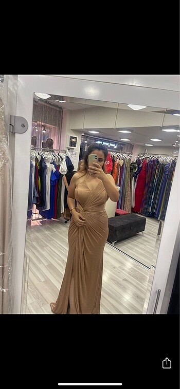 Gold abiye