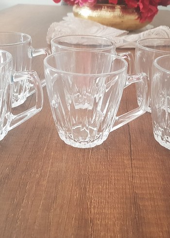 Beden beyaz Renk ENGLISH HOME 6 LI KUPA YENI HEDIYE GELDI