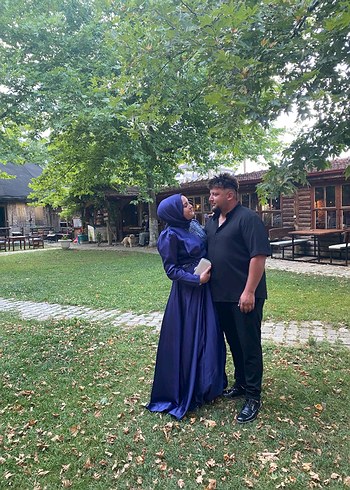 50 Beden Uzun Kollu Siyah Straplez Gotik Drape Elbise