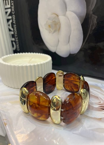 Kahverengi Boncuklu Bileklik - Görsel 3