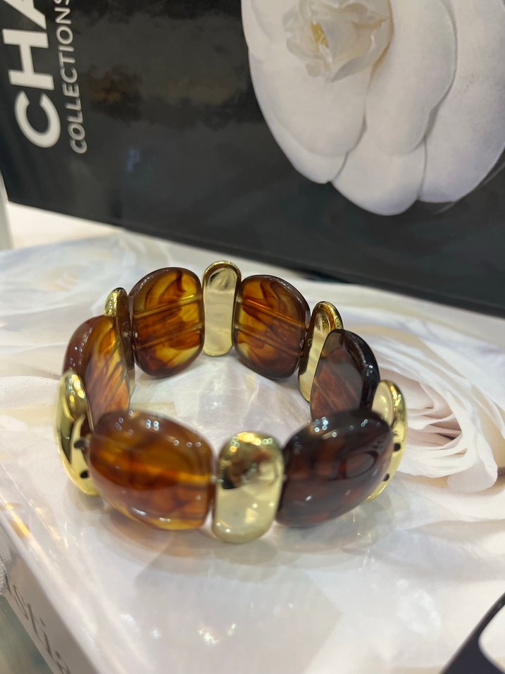 Kahverengi  Boncuklu Bileklik - Görsel 5