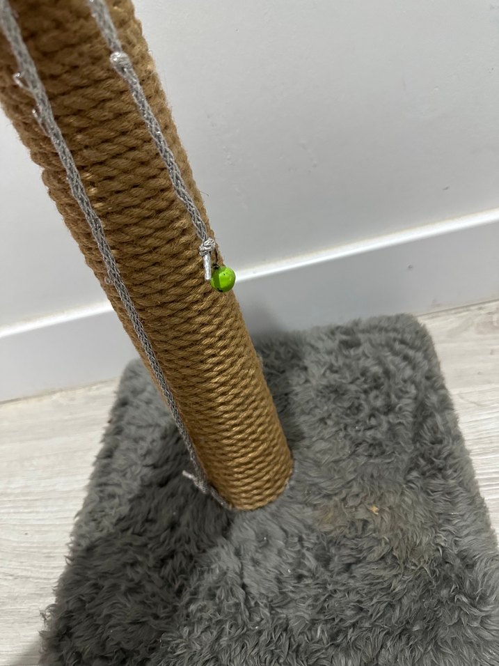 Gri Kedi Tırmalama Direği - Görsel 5