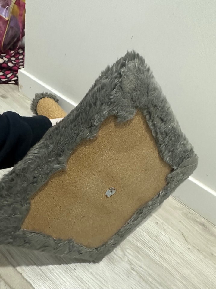 Gri Kedi Tırmalama Direği - Görsel 3