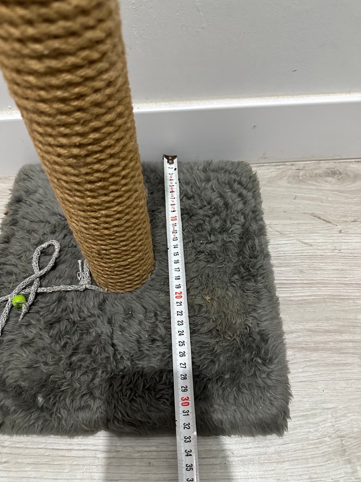 Gri Kedi Tırmalama Direği - Görsel 4