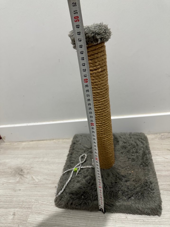 Gri Kedi Tırmalama Direği - Görsel 2