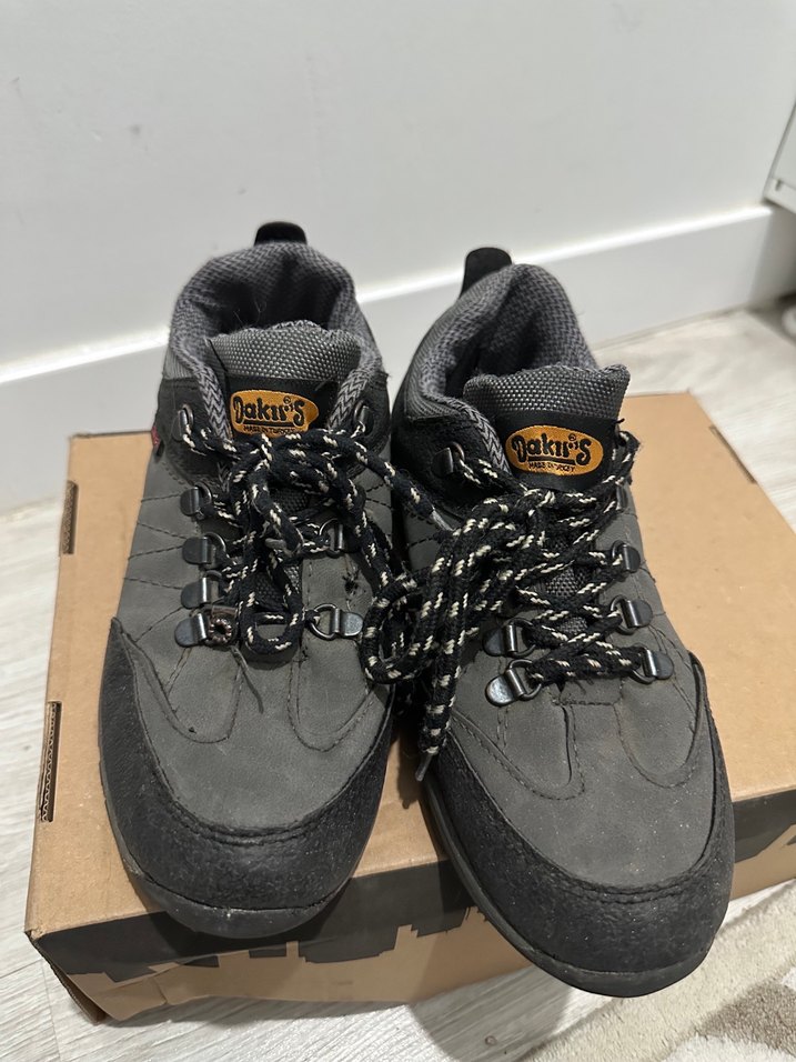 Dakırs marka Gri Erkek Outdoor Ayakkabısı Velcro Bağcıklı - Görsel 2