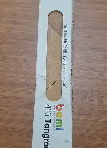  Beden Renk Ahşap zeka oyunları tangram 
