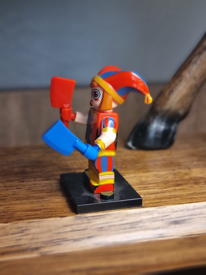 Renkli Joker Kostümlü Lego Figürü - Görsel 4