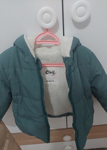 Gri Erkek Çocuk Fermuarlı Mont - Görsel 2