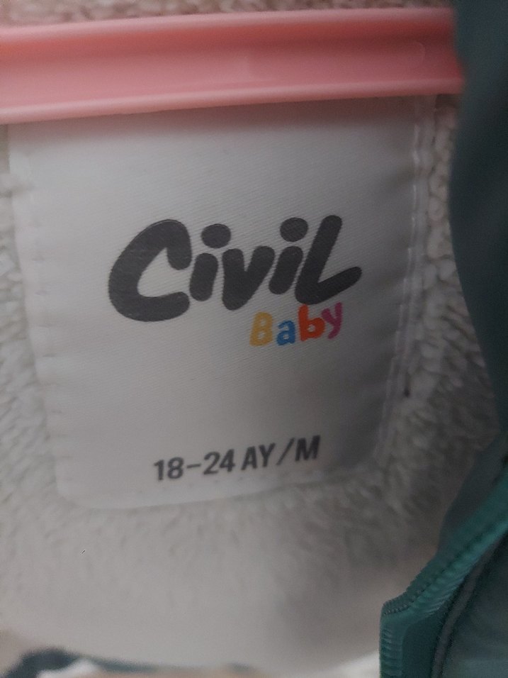 Gri Erkek Çocuk Fermuarlı Mont - Görsel 3