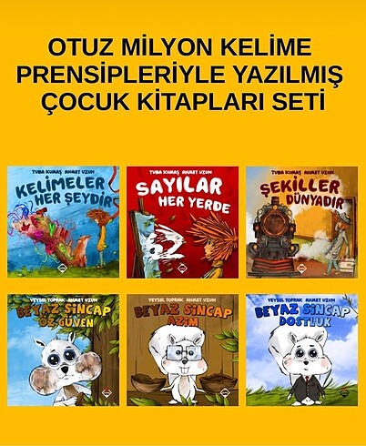 Otuz milyon kelime mantığıyla yazılan çocuk kitapları