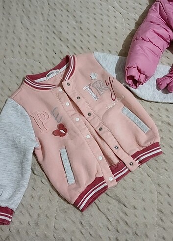 Cocuk mont ve hırka  - Görsel 3