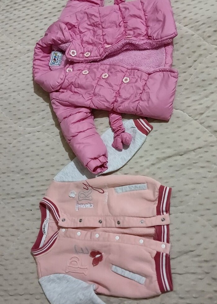 Cocuk mont ve hırka  - Görsel 2