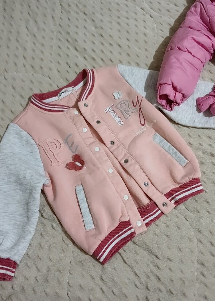 Cocuk mont ve hırka  - Görsel 3