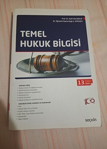 Temel hukuk bilgisi