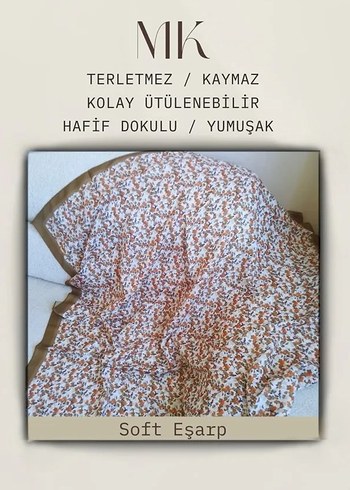 MK Soft Pamuklu Eşarp