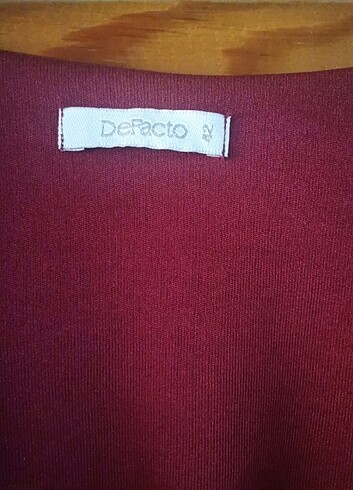 xl Beden bordo Renk Defacto 