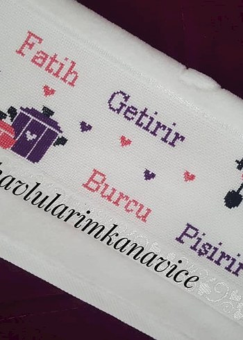 Etamin Beyaz Mutfak Havlusu - Görsel 2