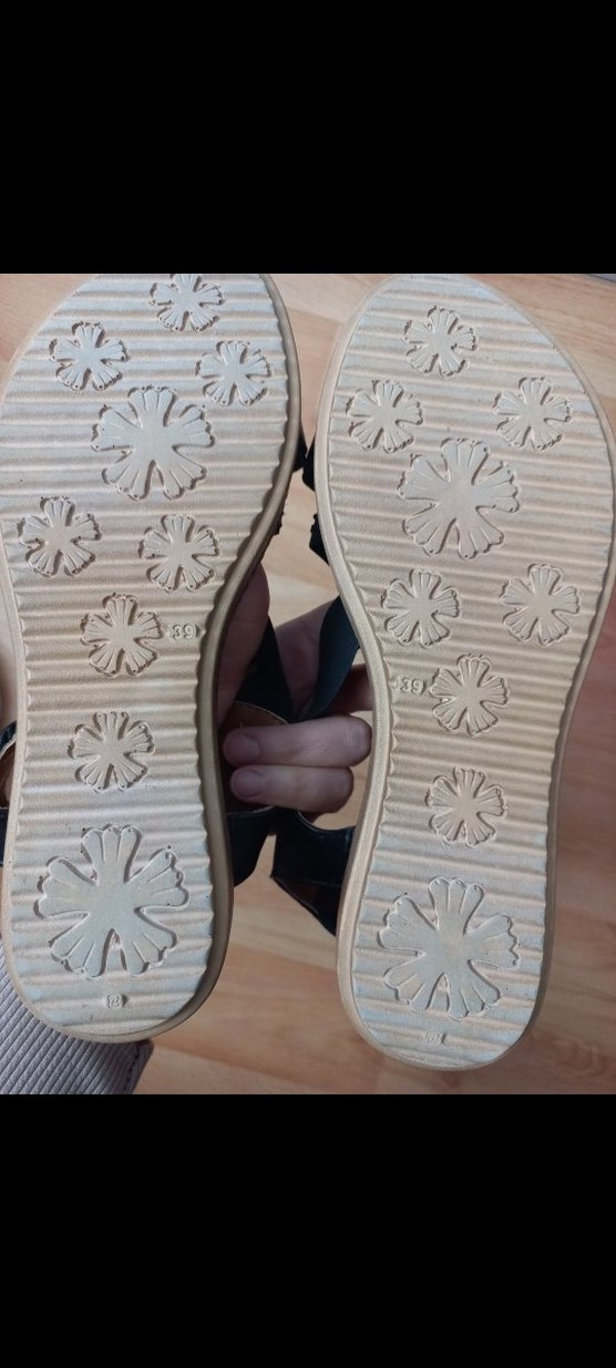 Siyah Kadın Sandalet - Görsel 3