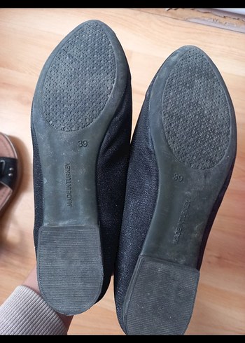 Polaris Siyah Tokalı Kadın Günlük Babet - Görsel 3