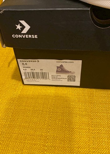 Converse Chuck Taylor All Star Mor Simli Sneaker - Görsel 3