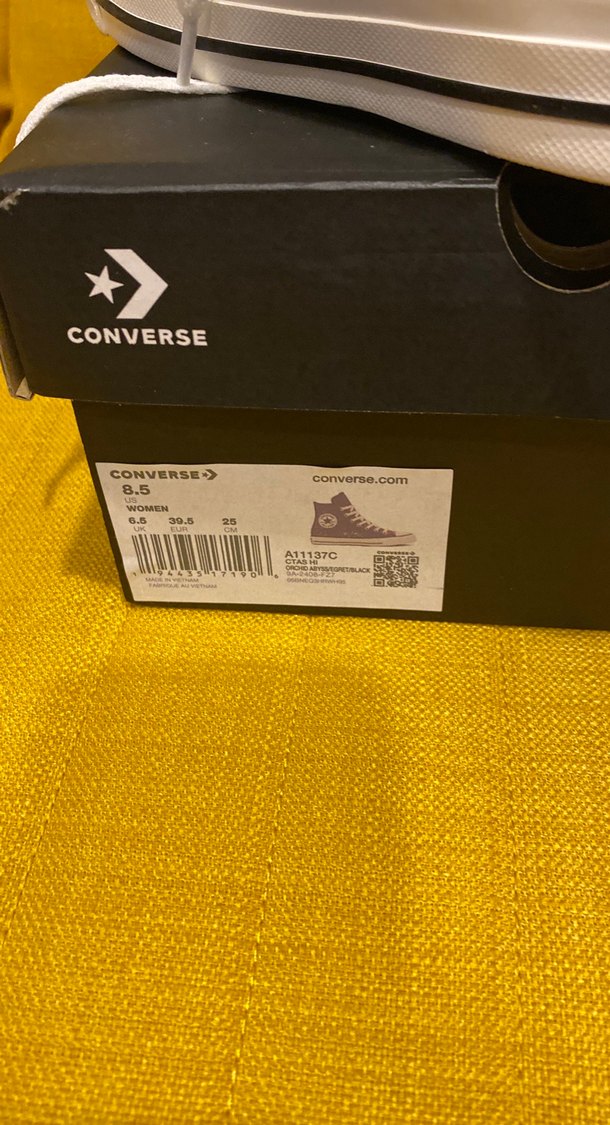 Converse Chuck Taylor All Star Mor Simli Sneaker - Görsel 3