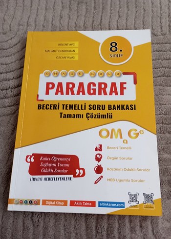 8. Sınıf Paragraf Beceri Temelli Soru Bankası