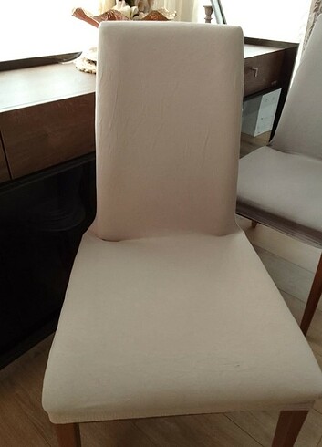 Beden çeşitli Renk Turuncu renk 4 adet sandalye kılıfı