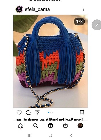  Beden mavi Renk EL ÖRGÜSÜ