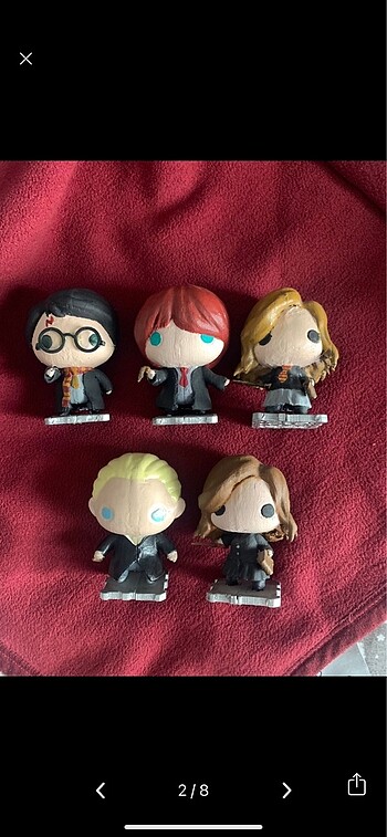 Harry Potter funko pop 5 adet