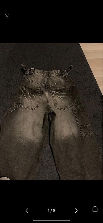 bershka skater baggy jean kot pantolon