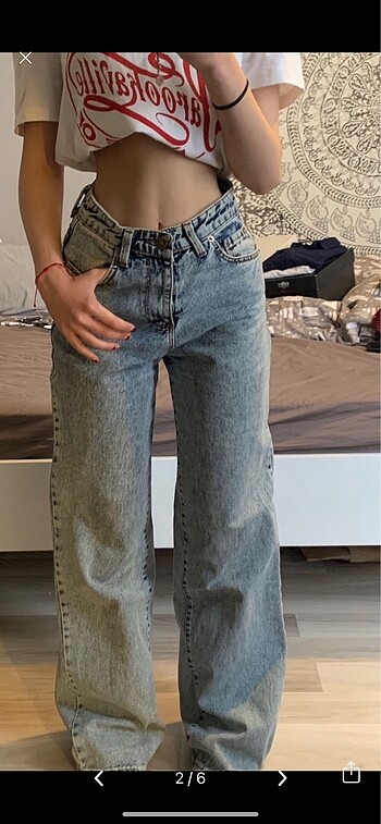 Bershka bershka baggy jeans jean kot pantolon
