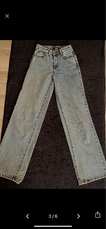 s Beden bershka baggy jeans jean kot pantolon