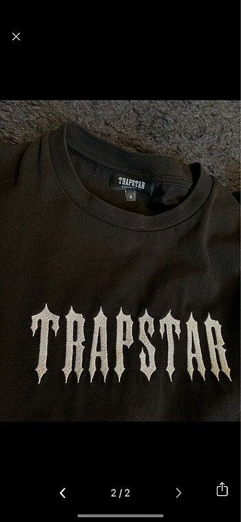 American Vintage trapstar oversize bomber tshirt y2k hip hop