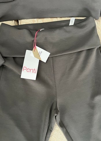 Penti Gri Fermuarlı Yarım Boğazlı Kadın Eşofman Takımı - Görsel 5