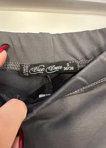 Siyah Mini Hamile Şortu - Görsel 3