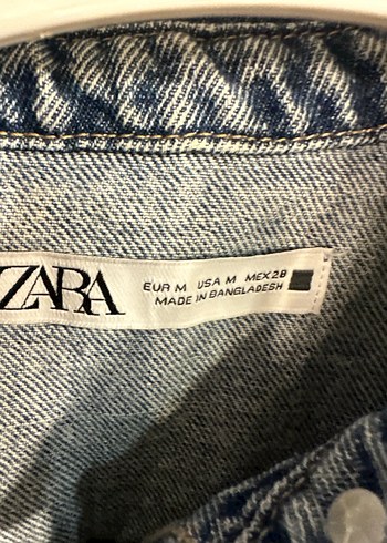 Düğmeli Kısa Kot Tulum - Görsel 2