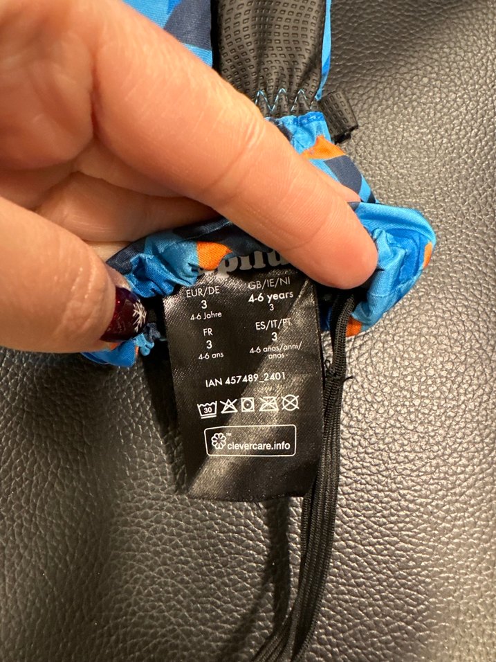 Renkli Erkek Çocuk Eldiveni Velcro Bantlı - Görsel 2