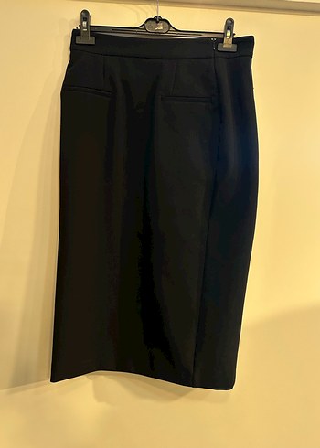 Siyah Kemerli Mini Kalem Etek - Görsel 2