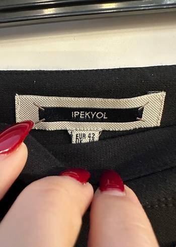 Siyah Kemerli Mini Kalem Etek - Görsel 3