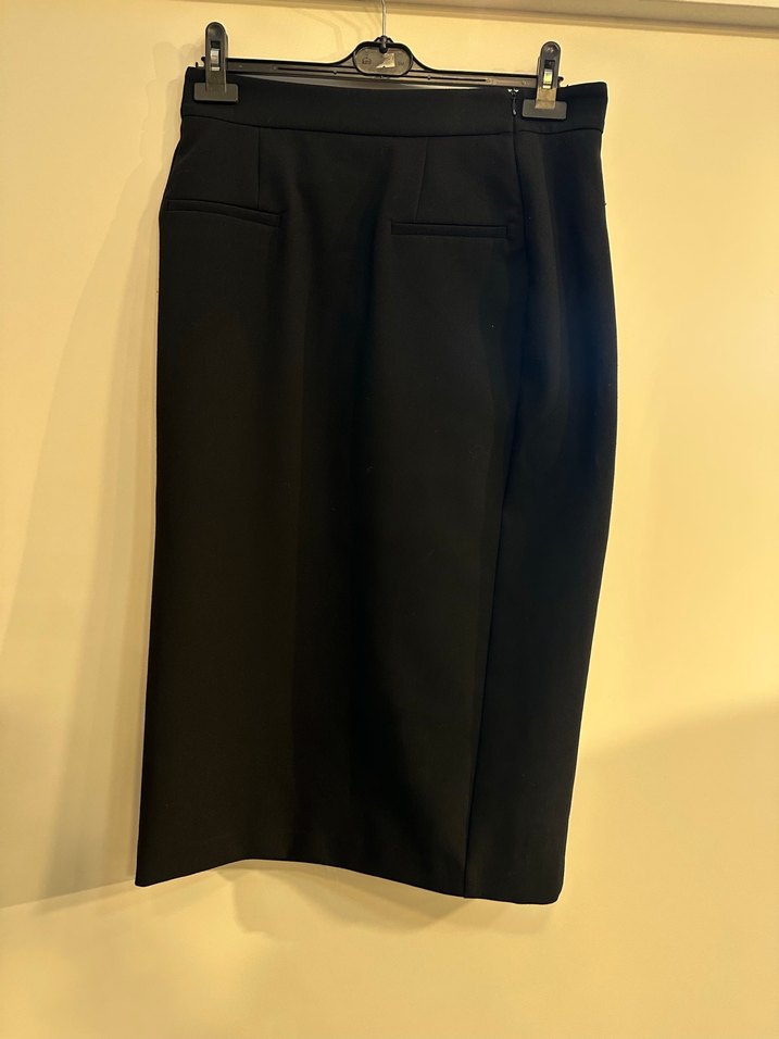 Siyah Kemerli Mini Kalem Etek - Görsel 2