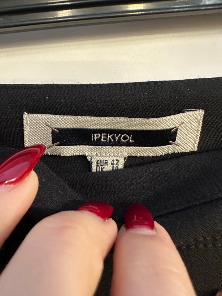 Siyah Kemerli Mini Kalem Etek - Görsel 3