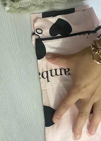 Pembe Baskılı Kısa Kollu Mini Pijama Takımı - Görsel 3