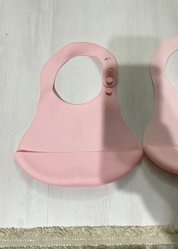 Pastel Pembe Bebek Önlüğü - Görsel 2