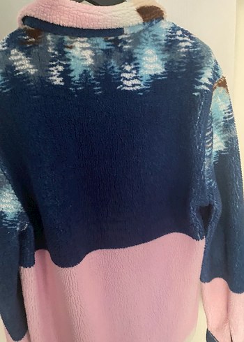 Erkek Çok Renkli Yumuşak Düğmeli Polar Gömlek - Görsel 2